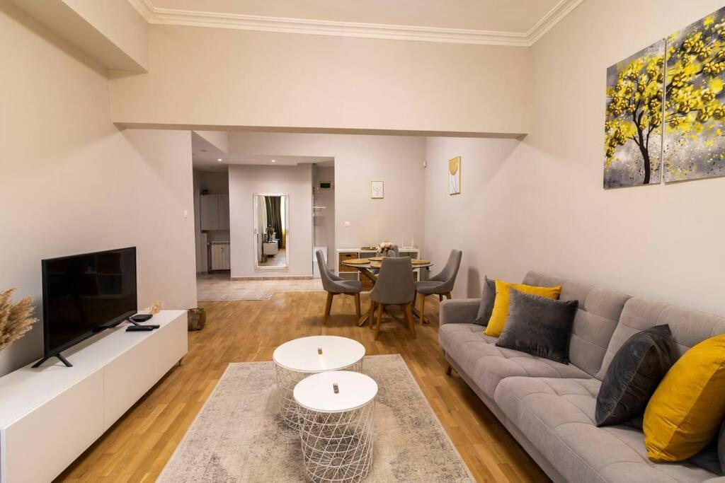 Spacious Aristocratic Apt. With A Colourful View 索菲亞 外观 照片